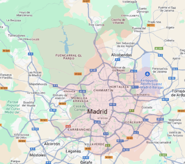 Madrid Capital - Base de datos Catastro Alfanumérico 2025