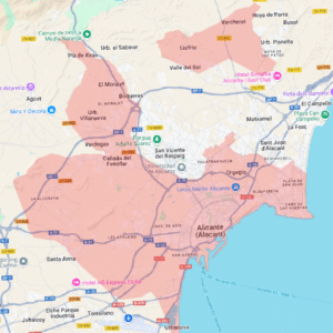 Alicante Capital - Base de datos Catastro Alfanumérico 2025