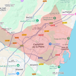 Castelló de la Plana - Base de datos Catastro Alfanumérico 2025