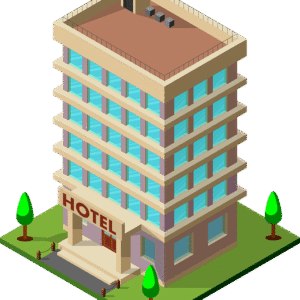 Listado Hoteles y Apartamentos Ejemplo Gratuito - fuente Catastro